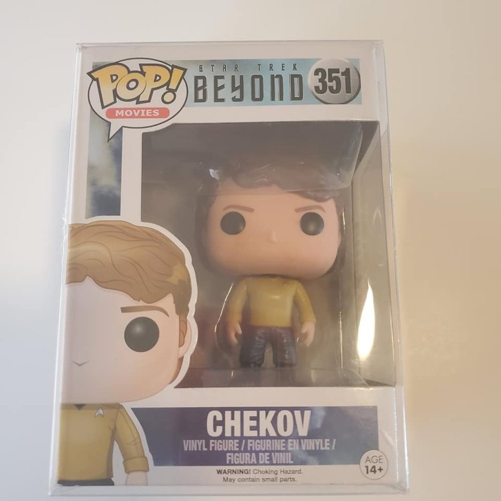 Funko Pop! STAR TREK BEYOND: CHEKOV #351 Vinyl Figure 2016 Movies New
